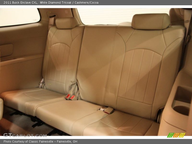 White Diamond Tricoat / Cashmere/Cocoa 2011 Buick Enclave CXL