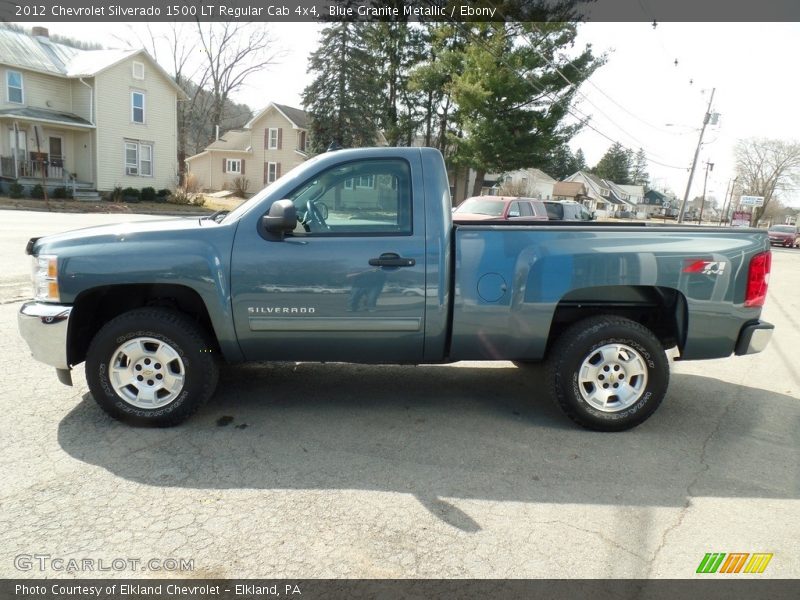  2012 Silverado 1500 LT Regular Cab 4x4 Blue Granite Metallic