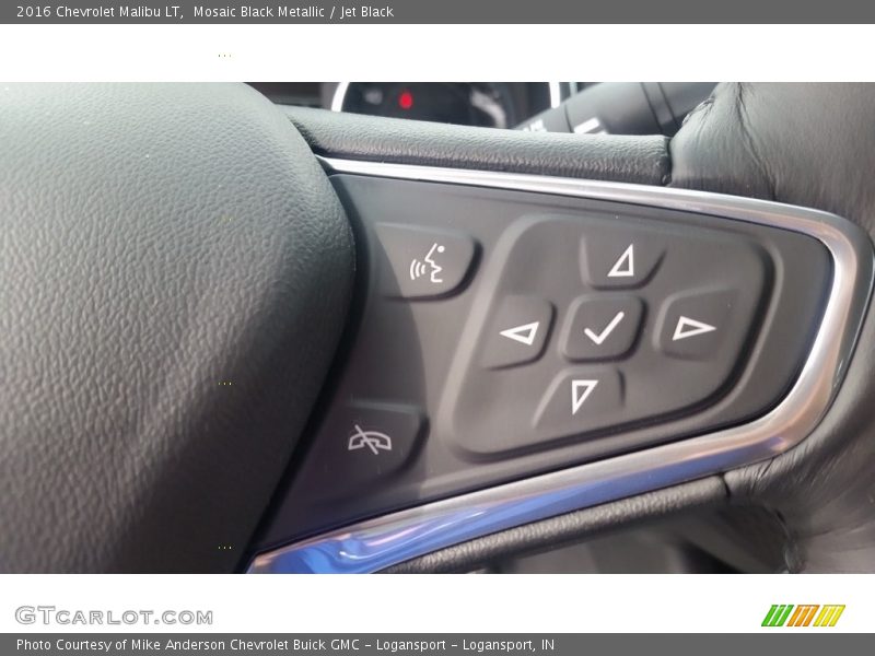 Mosaic Black Metallic / Jet Black 2016 Chevrolet Malibu LT