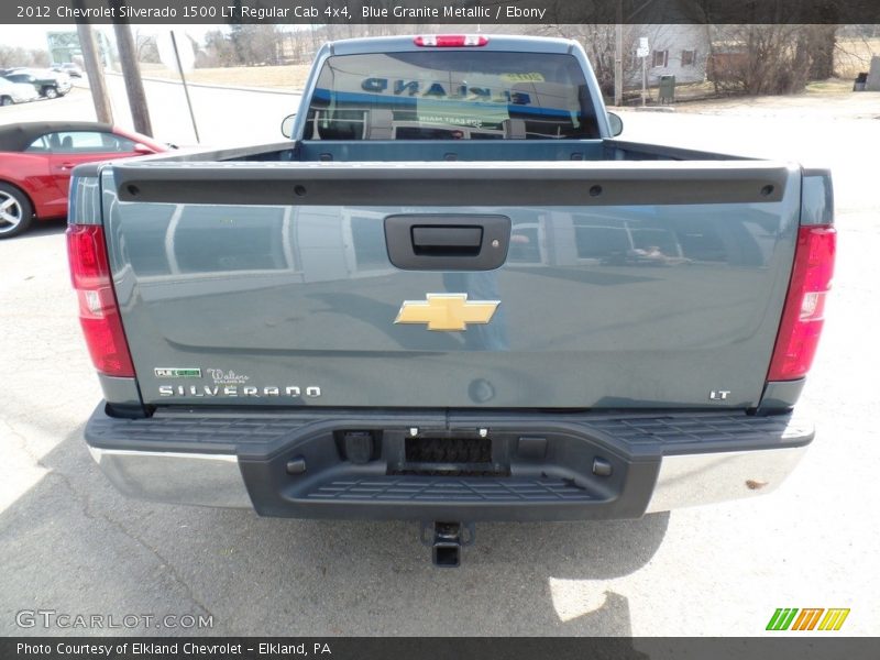 Blue Granite Metallic / Ebony 2012 Chevrolet Silverado 1500 LT Regular Cab 4x4