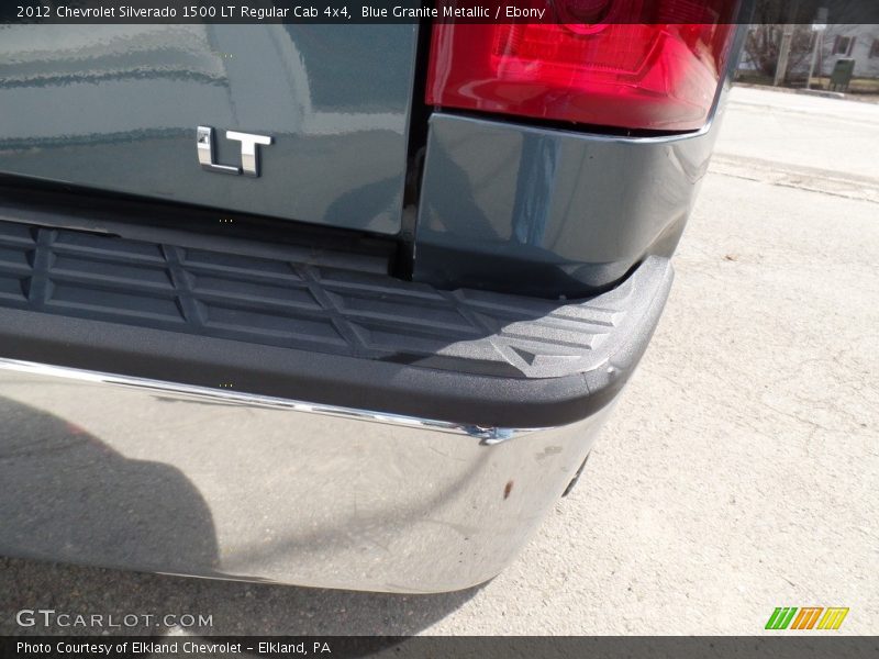 Blue Granite Metallic / Ebony 2012 Chevrolet Silverado 1500 LT Regular Cab 4x4