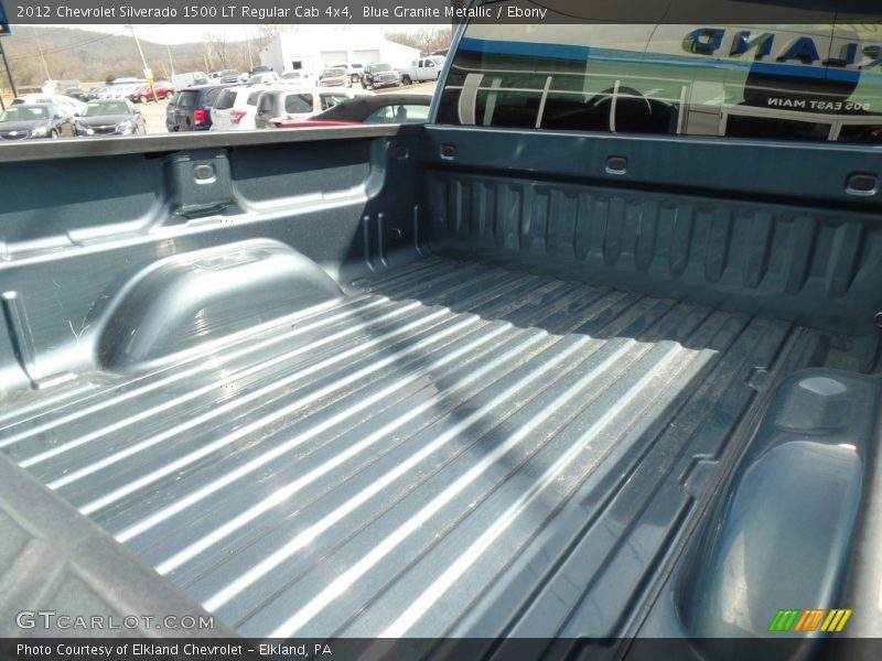Blue Granite Metallic / Ebony 2012 Chevrolet Silverado 1500 LT Regular Cab 4x4