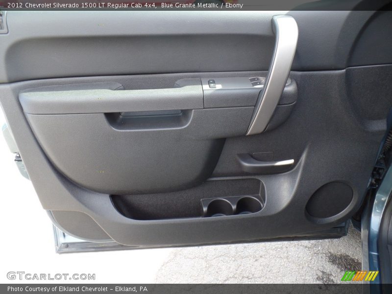 Blue Granite Metallic / Ebony 2012 Chevrolet Silverado 1500 LT Regular Cab 4x4