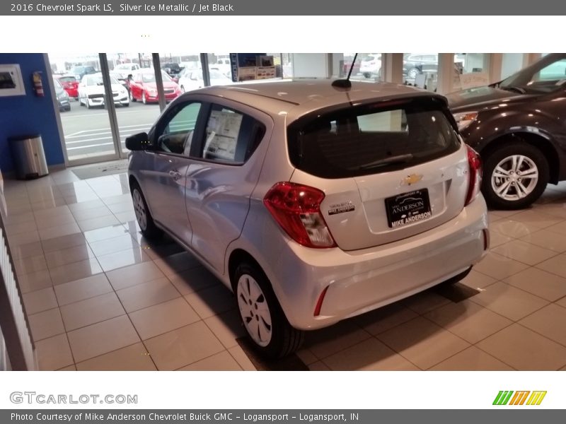 Silver Ice Metallic / Jet Black 2016 Chevrolet Spark LS