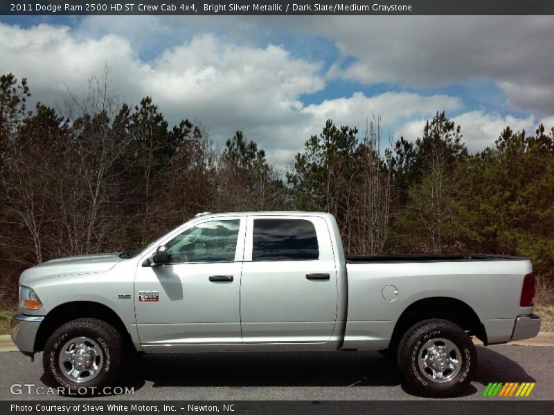 Bright Silver Metallic / Dark Slate/Medium Graystone 2011 Dodge Ram 2500 HD ST Crew Cab 4x4