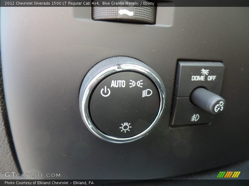 Blue Granite Metallic / Ebony 2012 Chevrolet Silverado 1500 LT Regular Cab 4x4