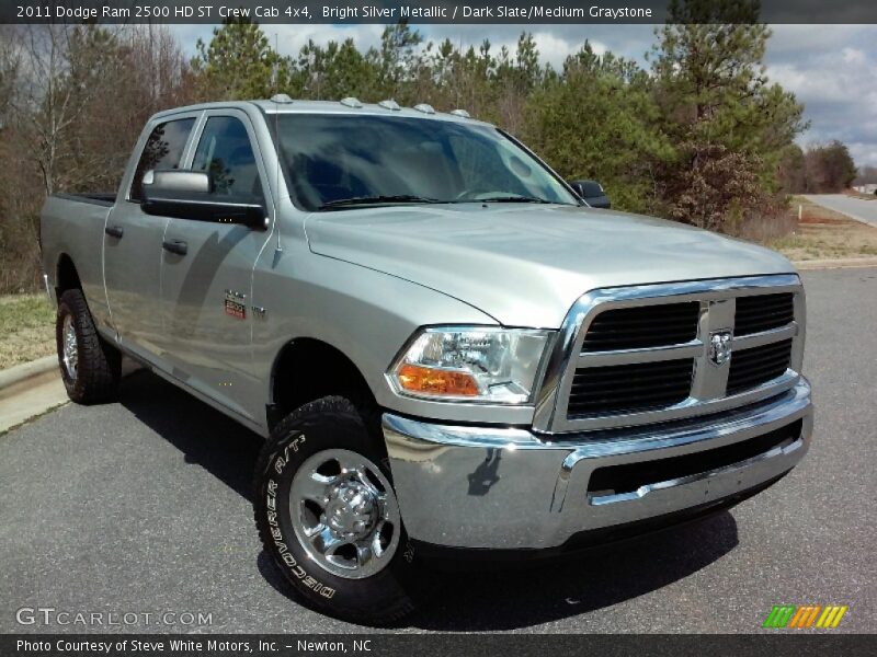 Bright Silver Metallic / Dark Slate/Medium Graystone 2011 Dodge Ram 2500 HD ST Crew Cab 4x4