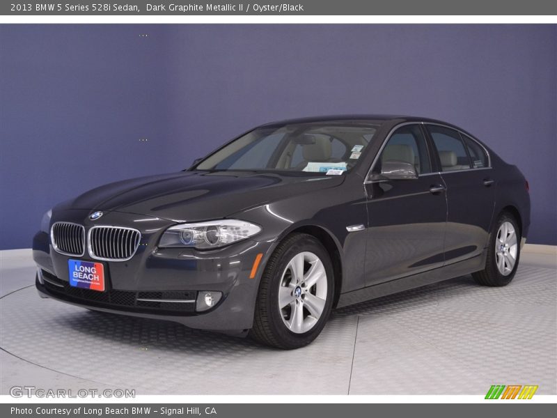 Dark Graphite Metallic II / Oyster/Black 2013 BMW 5 Series 528i Sedan