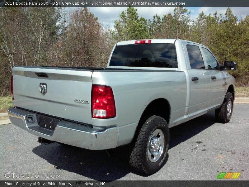 Bright Silver Metallic / Dark Slate/Medium Graystone 2011 Dodge Ram 2500 HD ST Crew Cab 4x4