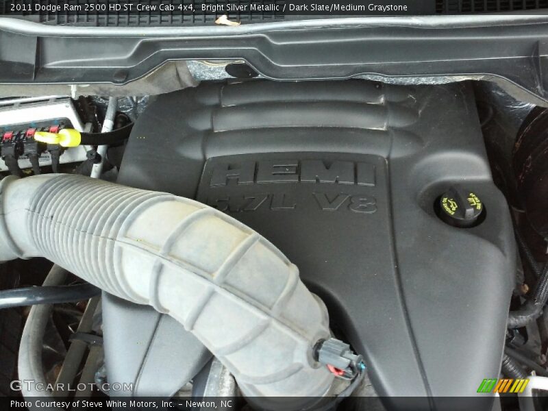 Bright Silver Metallic / Dark Slate/Medium Graystone 2011 Dodge Ram 2500 HD ST Crew Cab 4x4