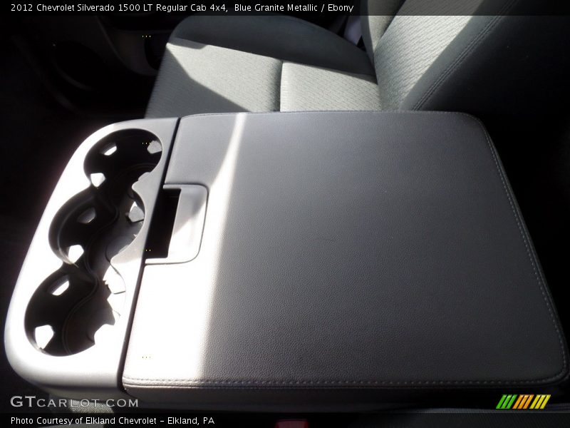 Blue Granite Metallic / Ebony 2012 Chevrolet Silverado 1500 LT Regular Cab 4x4