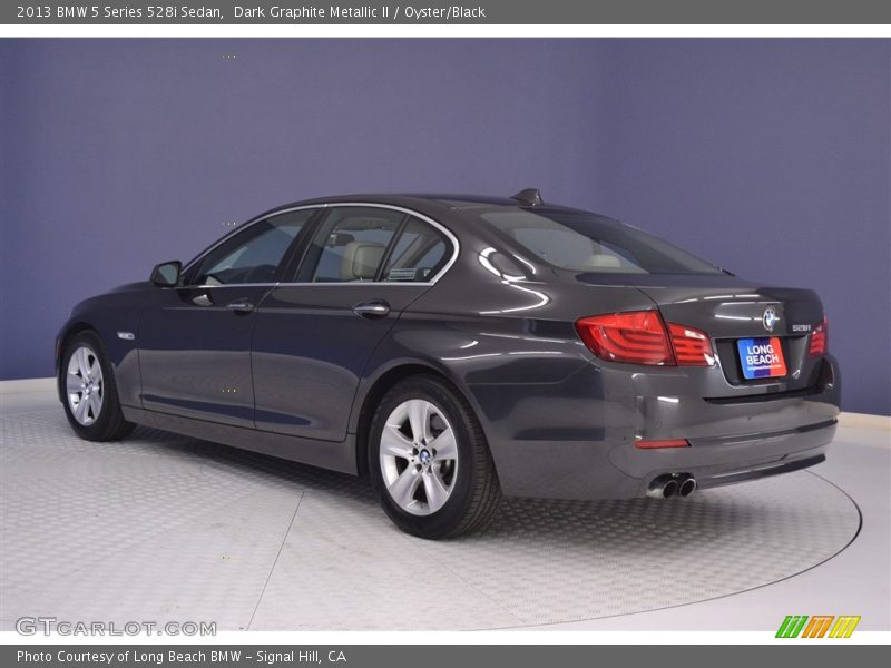Dark Graphite Metallic II / Oyster/Black 2013 BMW 5 Series 528i Sedan