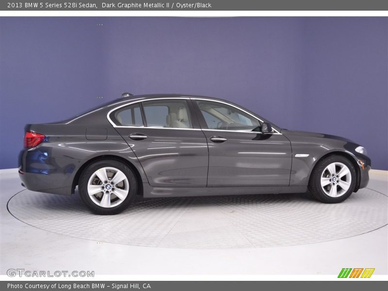 Dark Graphite Metallic II / Oyster/Black 2013 BMW 5 Series 528i Sedan