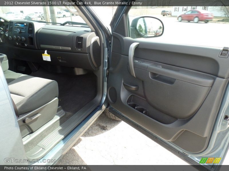 Blue Granite Metallic / Ebony 2012 Chevrolet Silverado 1500 LT Regular Cab 4x4