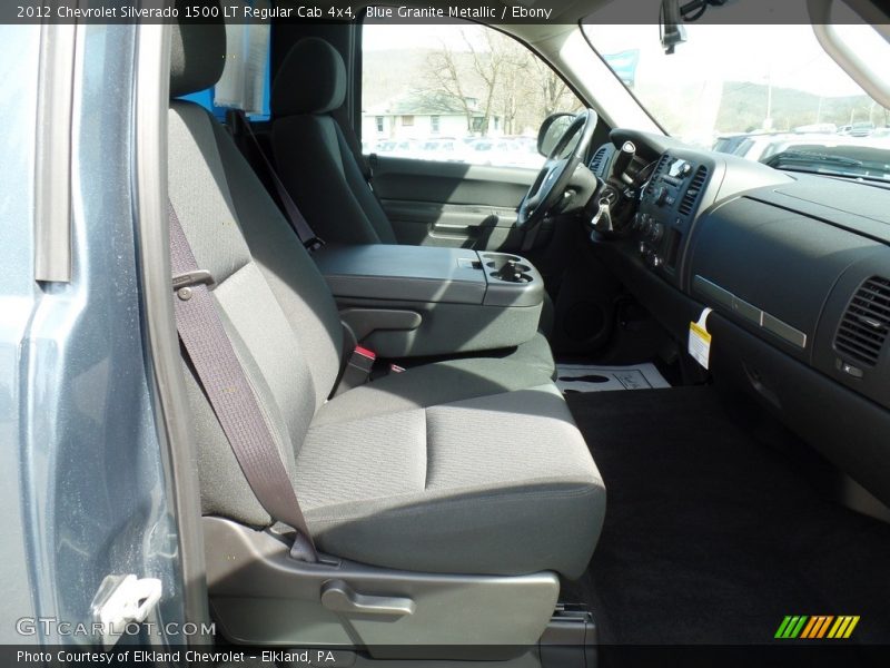 Blue Granite Metallic / Ebony 2012 Chevrolet Silverado 1500 LT Regular Cab 4x4