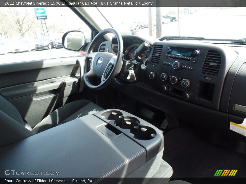 Blue Granite Metallic / Ebony 2012 Chevrolet Silverado 1500 LT Regular Cab 4x4