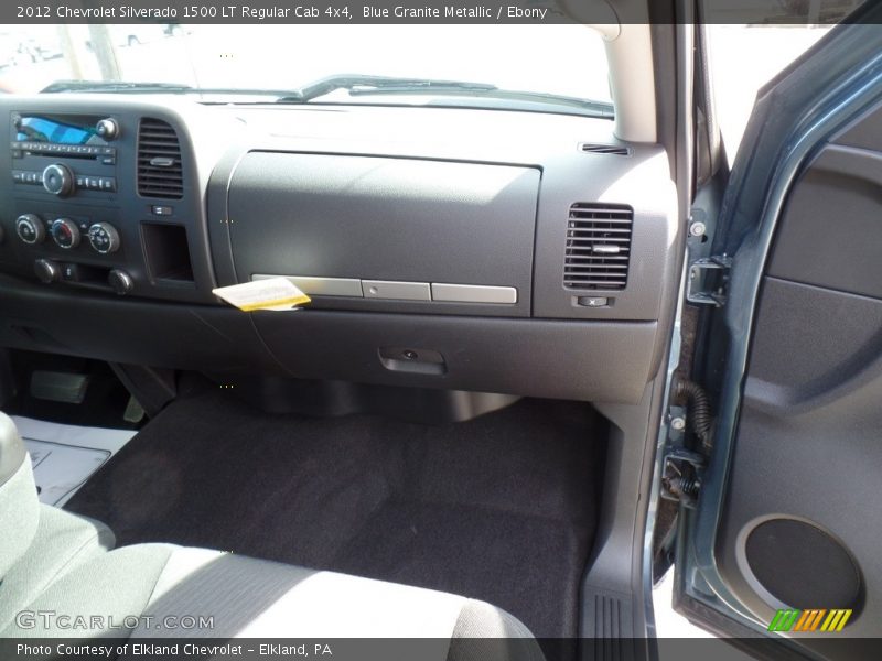 Blue Granite Metallic / Ebony 2012 Chevrolet Silverado 1500 LT Regular Cab 4x4