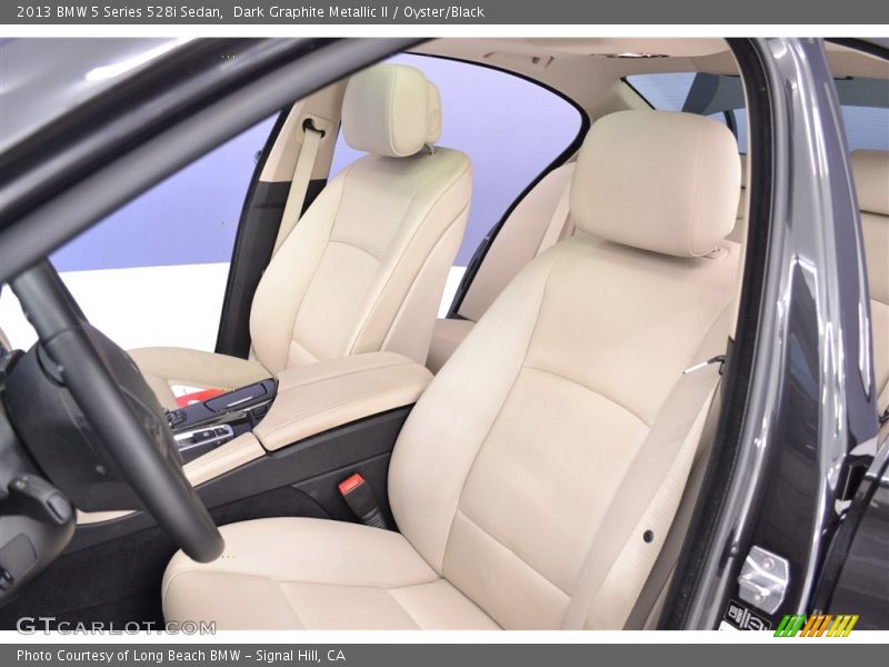 Dark Graphite Metallic II / Oyster/Black 2013 BMW 5 Series 528i Sedan