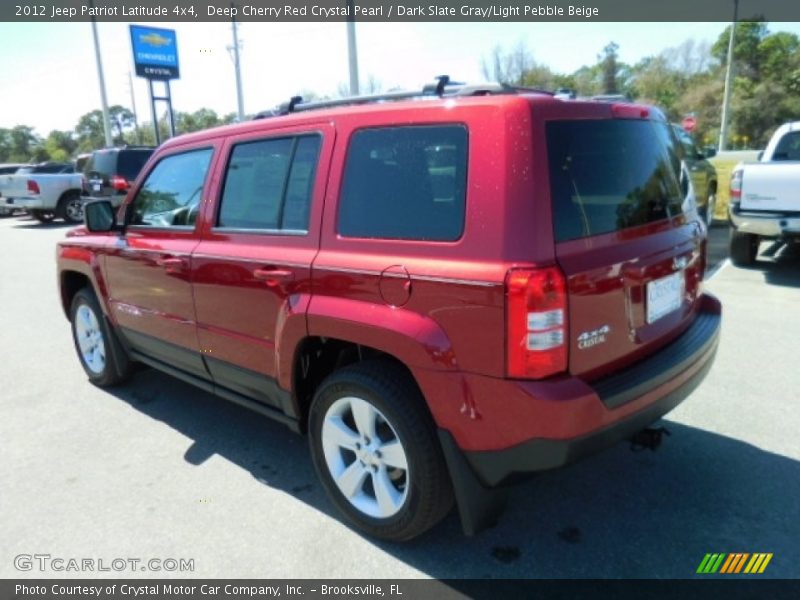Deep Cherry Red Crystal Pearl / Dark Slate Gray/Light Pebble Beige 2012 Jeep Patriot Latitude 4x4