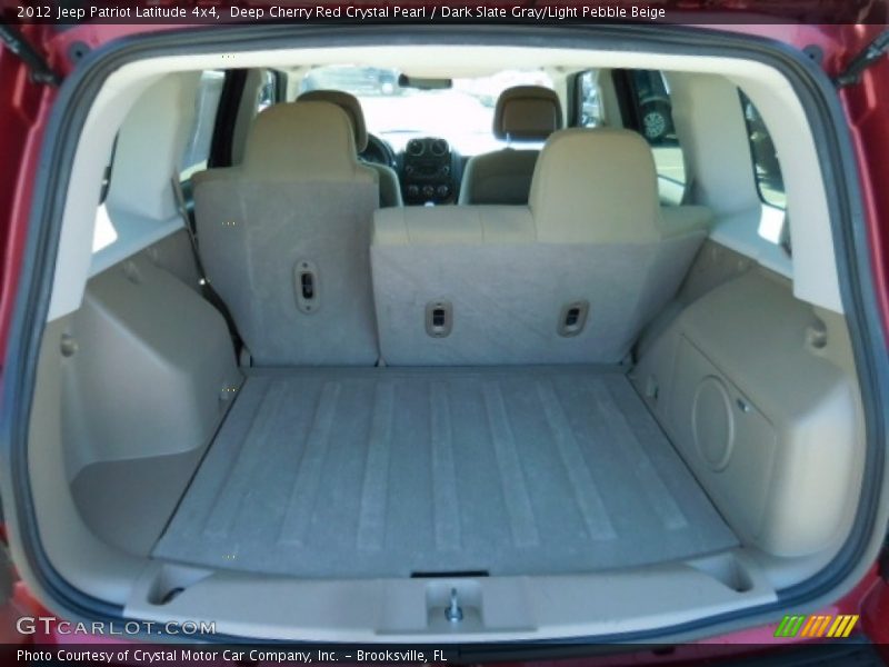 Deep Cherry Red Crystal Pearl / Dark Slate Gray/Light Pebble Beige 2012 Jeep Patriot Latitude 4x4