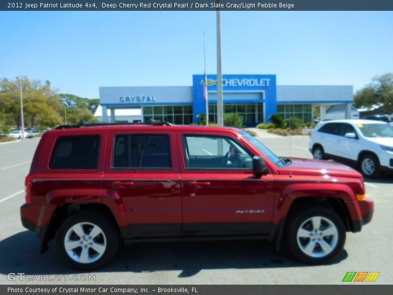 Deep Cherry Red Crystal Pearl / Dark Slate Gray/Light Pebble Beige 2012 Jeep Patriot Latitude 4x4
