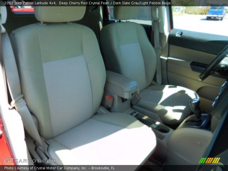 Deep Cherry Red Crystal Pearl / Dark Slate Gray/Light Pebble Beige 2012 Jeep Patriot Latitude 4x4