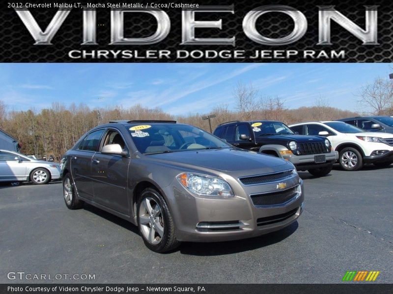 Mocha Steel Metallic / Cocoa/Cashmere 2012 Chevrolet Malibu LT