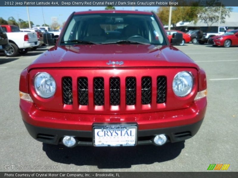Deep Cherry Red Crystal Pearl / Dark Slate Gray/Light Pebble Beige 2012 Jeep Patriot Latitude 4x4
