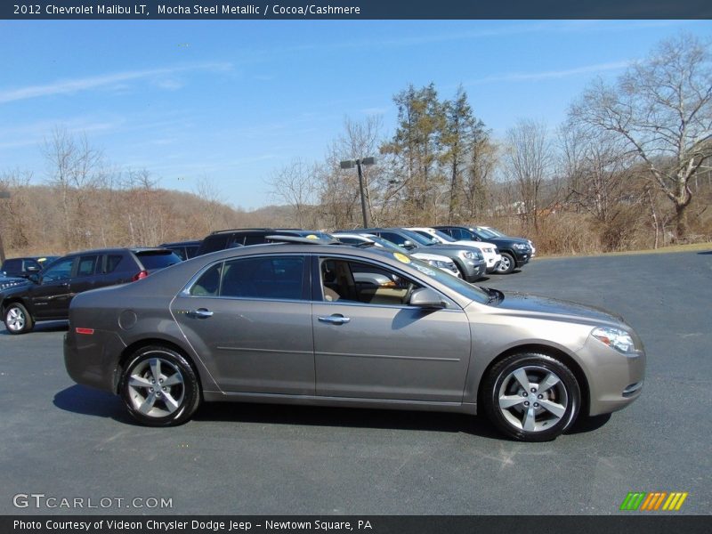 Mocha Steel Metallic / Cocoa/Cashmere 2012 Chevrolet Malibu LT