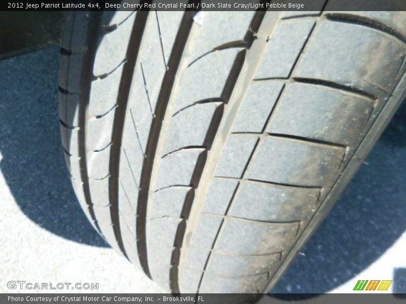 Deep Cherry Red Crystal Pearl / Dark Slate Gray/Light Pebble Beige 2012 Jeep Patriot Latitude 4x4