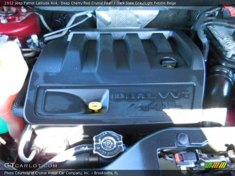 Deep Cherry Red Crystal Pearl / Dark Slate Gray/Light Pebble Beige 2012 Jeep Patriot Latitude 4x4