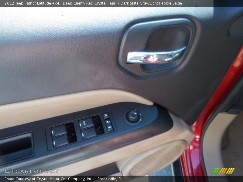 Deep Cherry Red Crystal Pearl / Dark Slate Gray/Light Pebble Beige 2012 Jeep Patriot Latitude 4x4