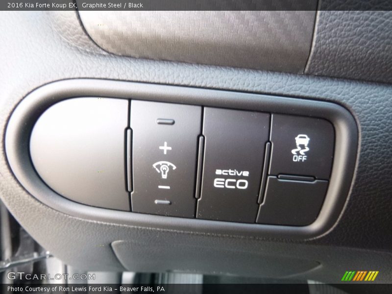Controls of 2016 Forte Koup EX