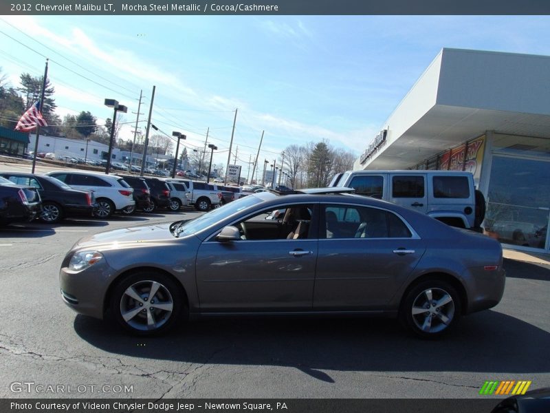 Mocha Steel Metallic / Cocoa/Cashmere 2012 Chevrolet Malibu LT