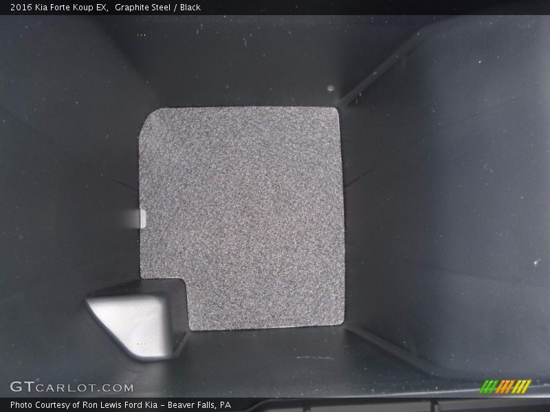 Graphite Steel / Black 2016 Kia Forte Koup EX