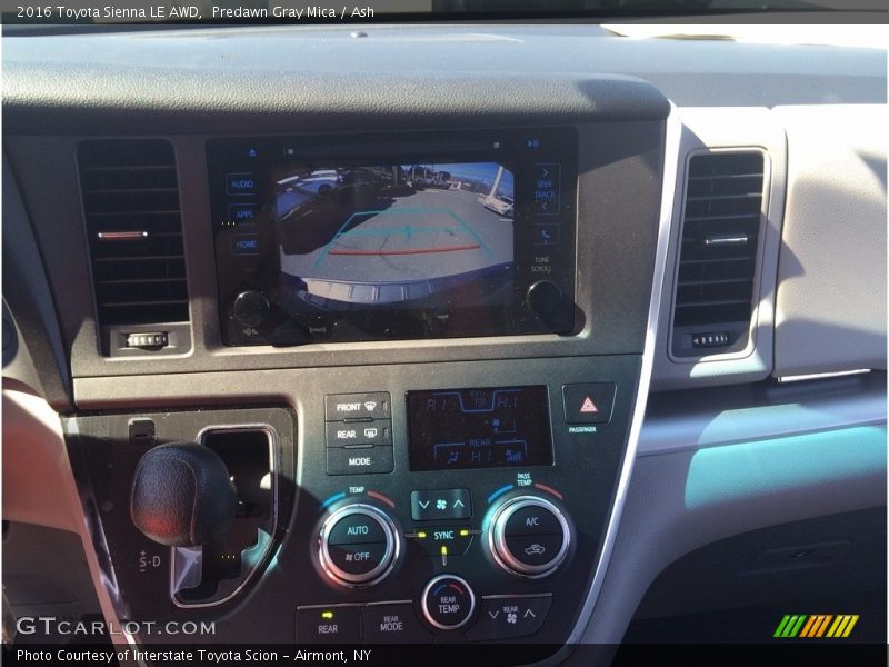 Predawn Gray Mica / Ash 2016 Toyota Sienna LE AWD