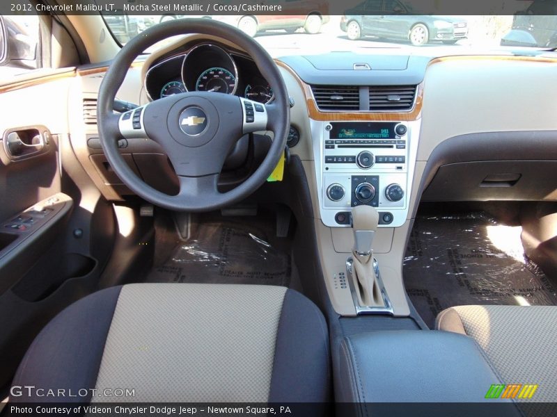 Mocha Steel Metallic / Cocoa/Cashmere 2012 Chevrolet Malibu LT