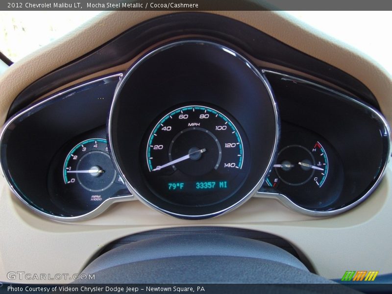 Mocha Steel Metallic / Cocoa/Cashmere 2012 Chevrolet Malibu LT