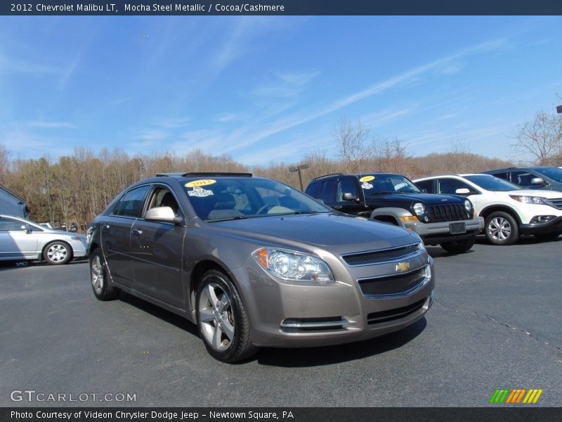 Mocha Steel Metallic / Cocoa/Cashmere 2012 Chevrolet Malibu LT