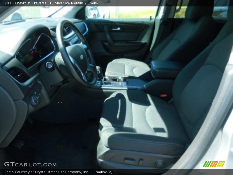 Silver Ice Metallic / Ebony 2016 Chevrolet Traverse LT