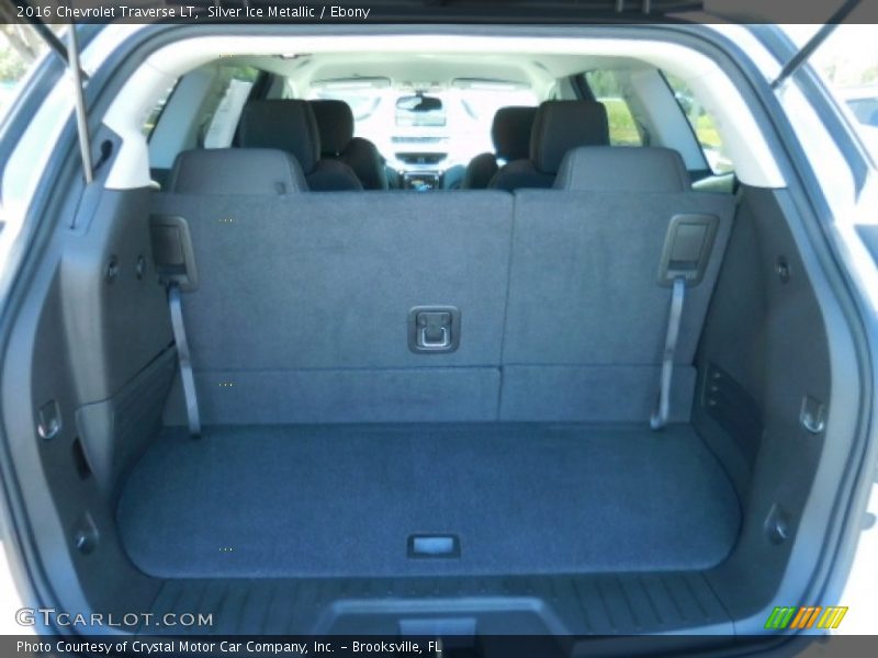 Silver Ice Metallic / Ebony 2016 Chevrolet Traverse LT