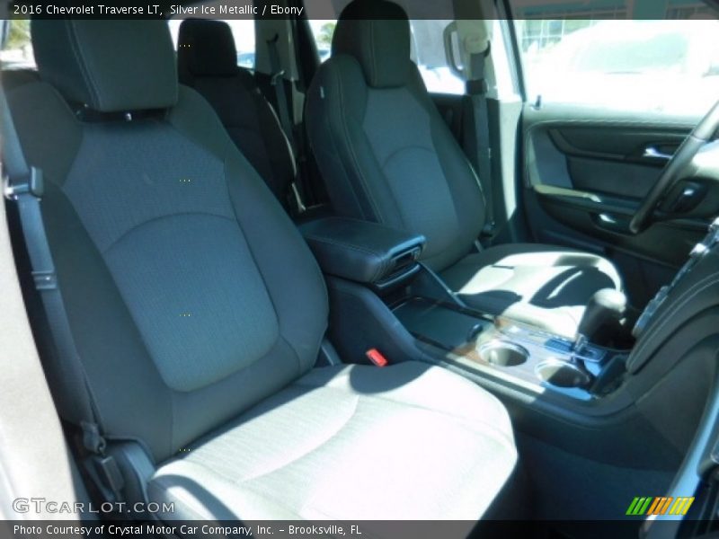 Silver Ice Metallic / Ebony 2016 Chevrolet Traverse LT