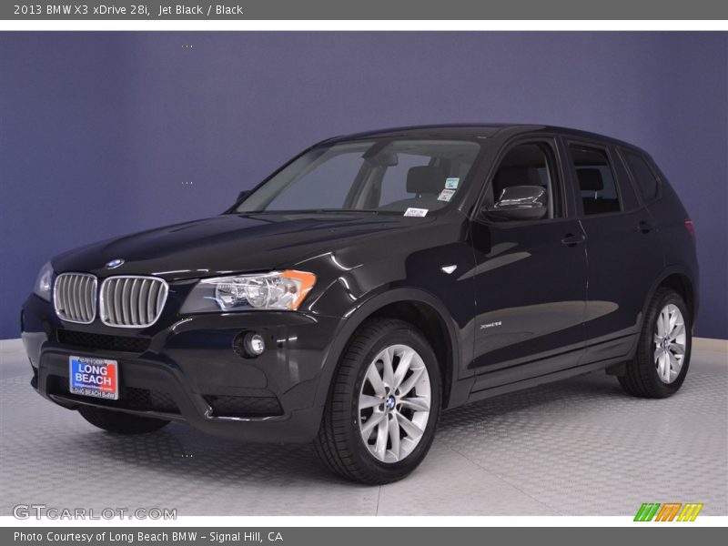 Jet Black / Black 2013 BMW X3 xDrive 28i