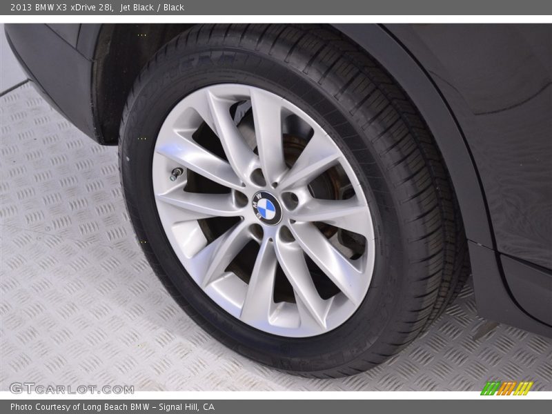 Jet Black / Black 2013 BMW X3 xDrive 28i