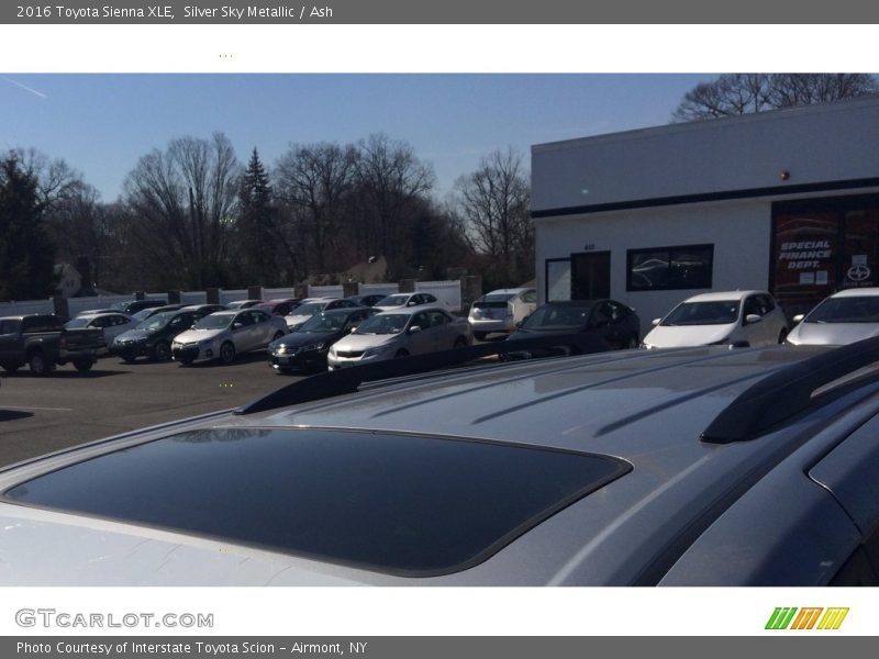 Silver Sky Metallic / Ash 2016 Toyota Sienna XLE