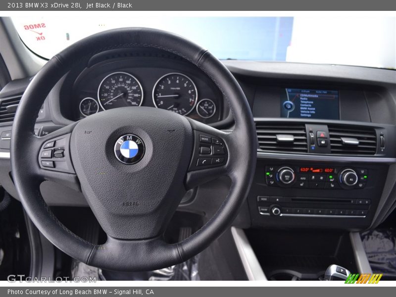 Jet Black / Black 2013 BMW X3 xDrive 28i