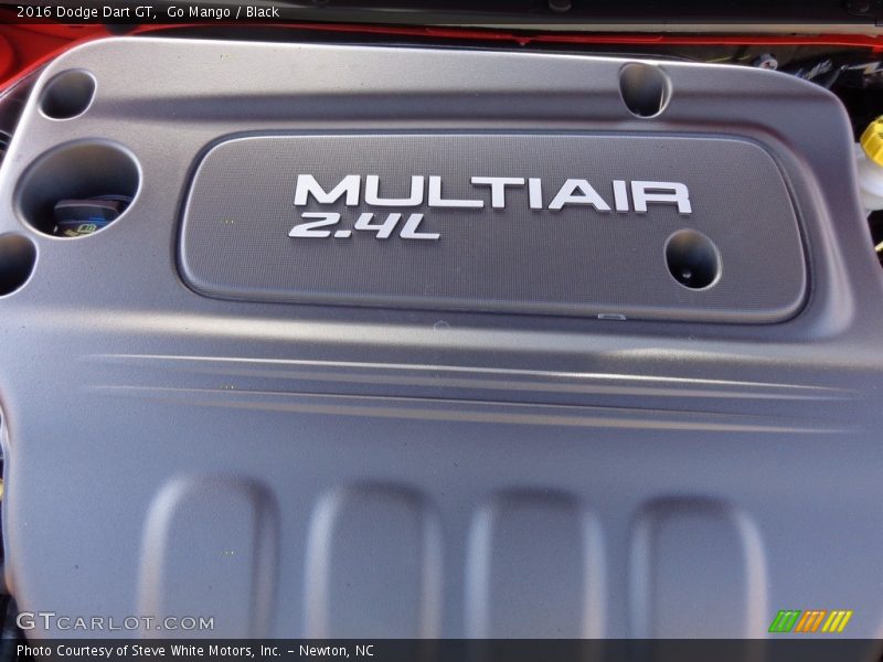 Go Mango / Black 2016 Dodge Dart GT