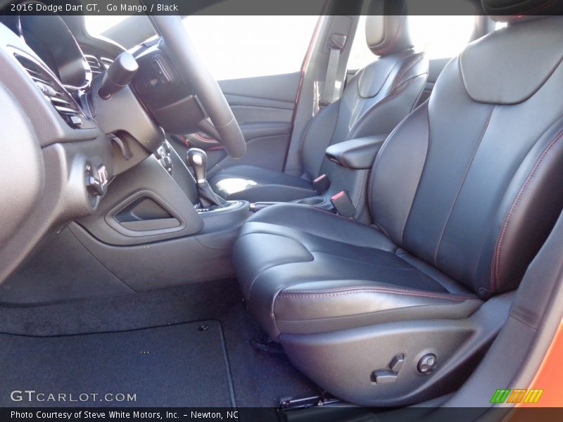 Go Mango / Black 2016 Dodge Dart GT