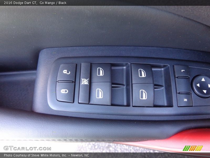 Go Mango / Black 2016 Dodge Dart GT