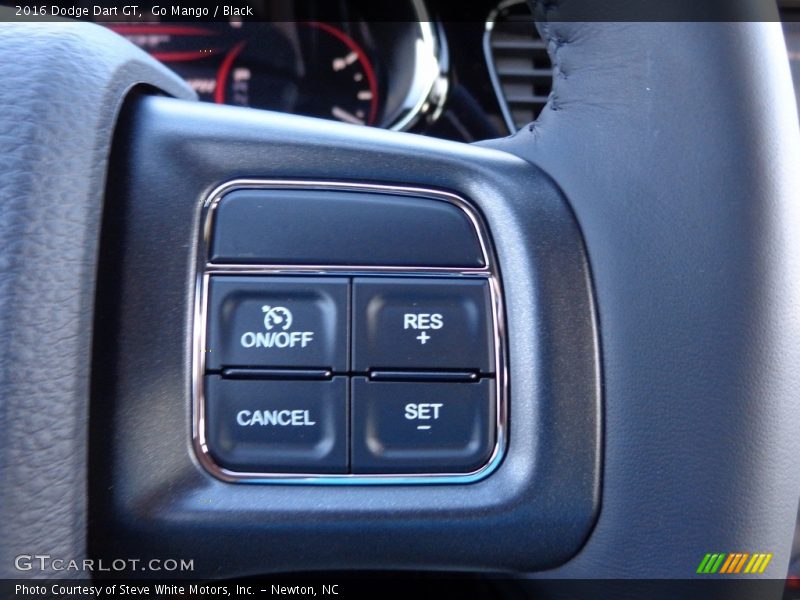 Go Mango / Black 2016 Dodge Dart GT